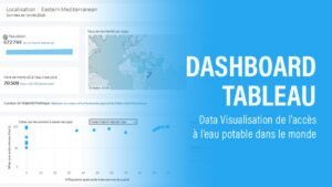 Dashboard Tableau - Analyse de l'eau potable dans le monde